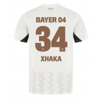 Bayer Leverkusen Granit Xhaka #34 Udebanetrøje 2024-25 Kortærmet